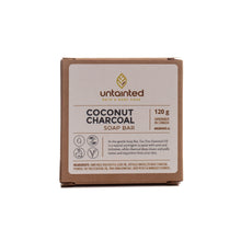 Load image into Gallery viewer, Scented Charcoal Soap Bar120g - Front Side