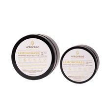 Charger l'image dans la galerie, ScentedLemongrassWhippedBodyButter_FrontSideof8oz_4oz