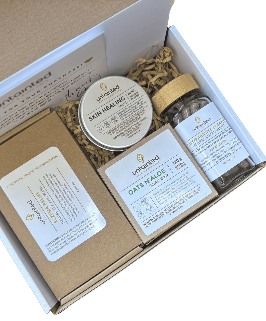 Natural herbal remedy for eczema