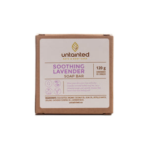 Scented Lavender Soap Bar – Front Side