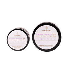 Charger l'image dans la galerie, Soothing Lavender Scented Whipped Body Butter - Front Side, 4oz &amp; 8oz
